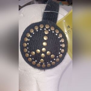 From the Makers of UGG EARMUFFS, WARM BLACK FAUX FUR PEACE  EARMUFFS,